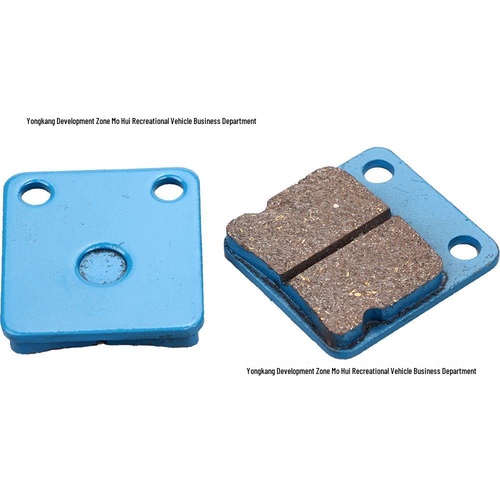 ATV Off-road Motorcycle Rear Brake Pads & Friction Plates, 50CC-250CC, Blue. Asbestos-free