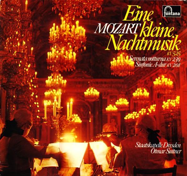 LP Record WOLFGANG AMADEUS MOZART  STAATSKAP  Eine Kleine Nachtmusik K. 525  Ser 6540004 Fontana Germany Classical Used