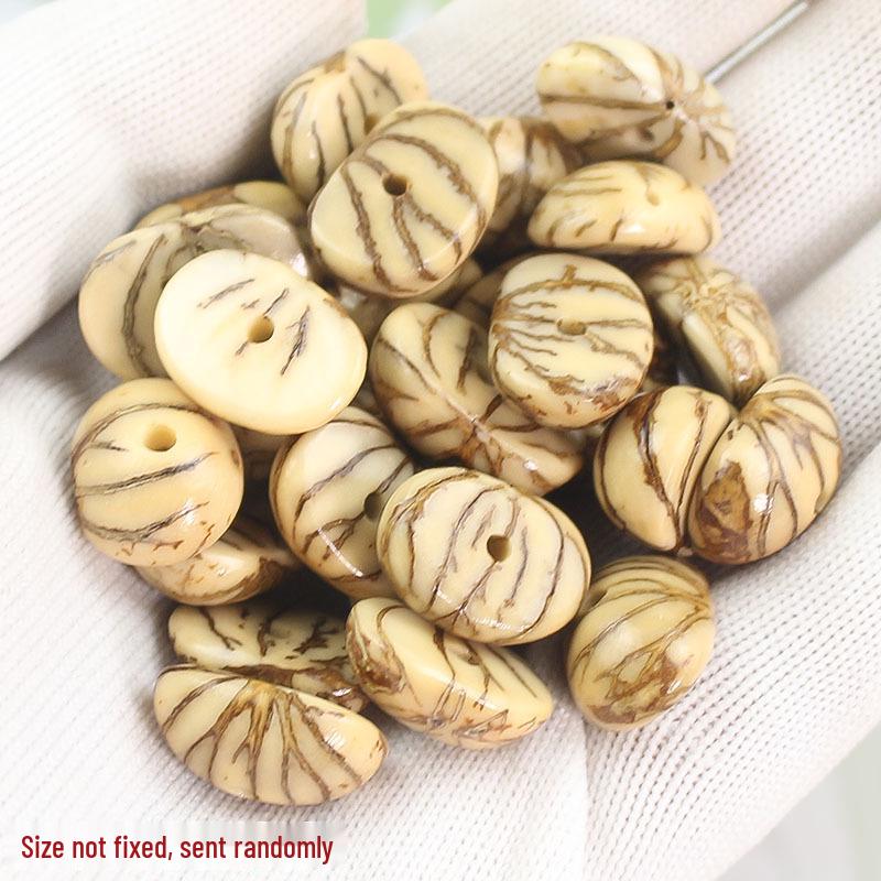 Vajra Star Moon Bodhi Beads - Raw Loose Beads for Handmade DIY Jewelry