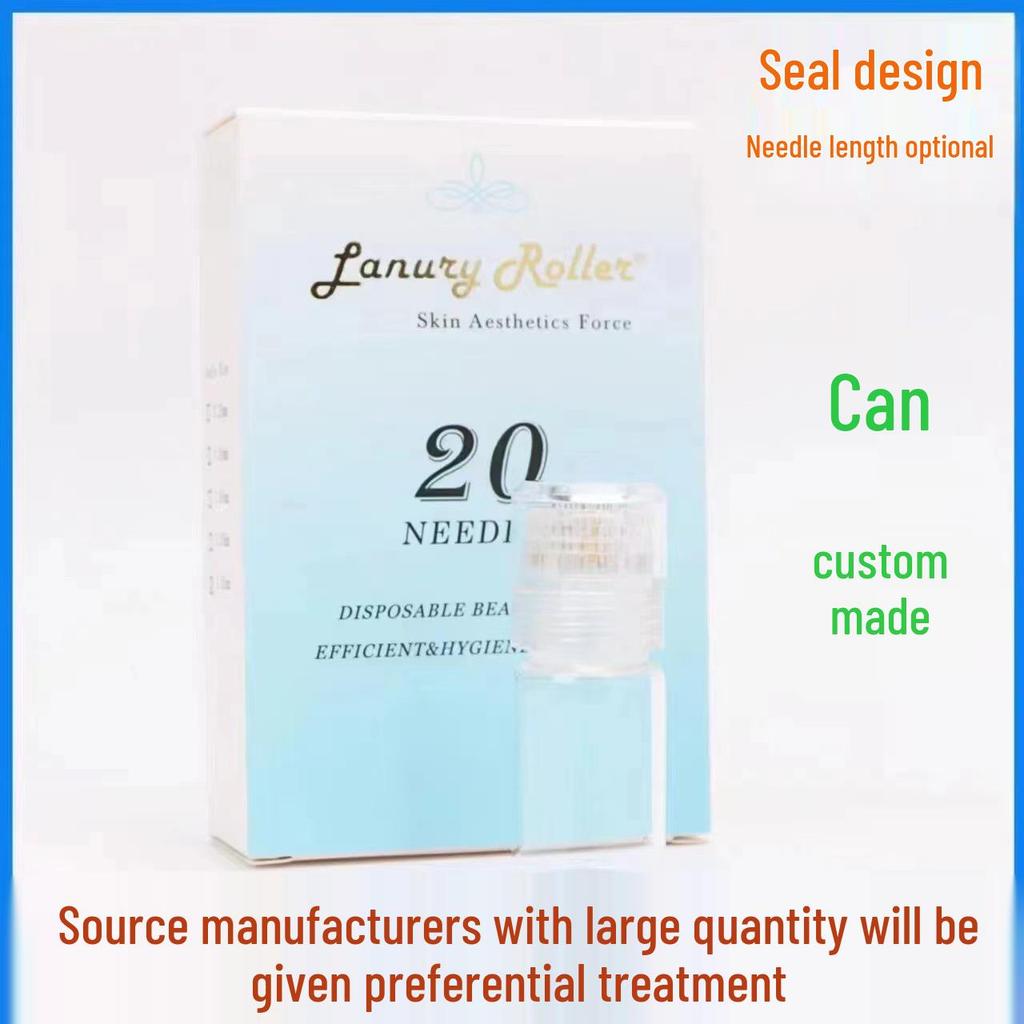 Beauty Gold Micro-needle 20-Needle Portable Stamp for Water-soluble Skincare