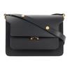 Flap Closure Calfskin Shoulder Crossbody Bag Women Bags Black SBMPN09NO1LV589-ZN99N