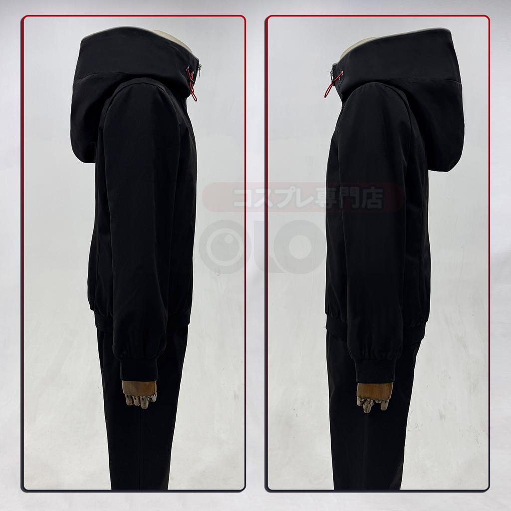 HOLOUN Jujutsu JJK Anime Itadori Yuji Cosplay Costume Wig Latest Hoodie Pants Halloween Christmas Convention Rose Net Synthetic