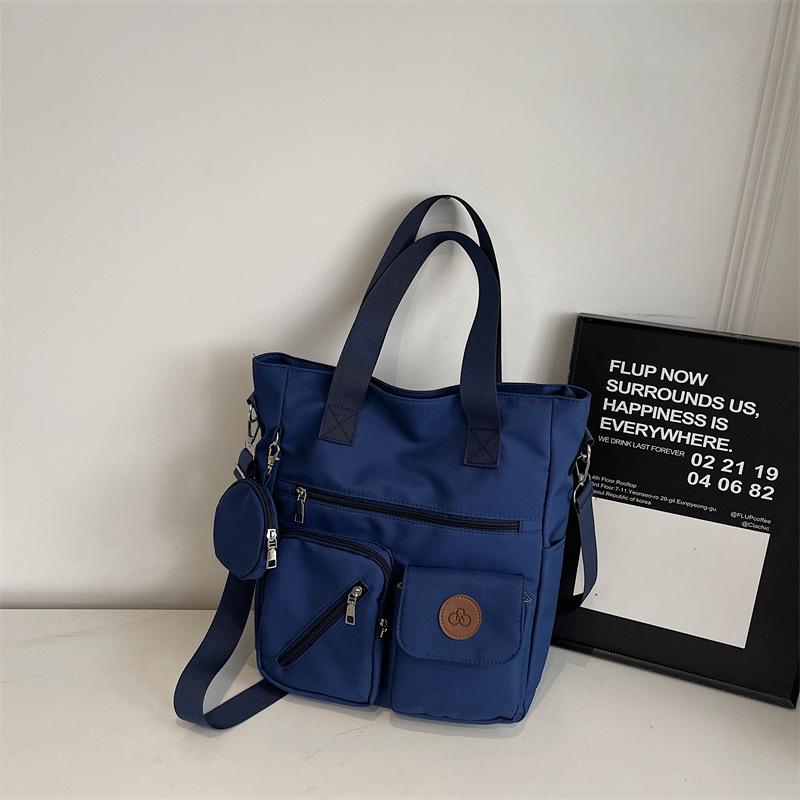 

New large-capacity bag, women s messenger bag, fashion commuter bag, tote bag, handbag, shoulder bag. синій
