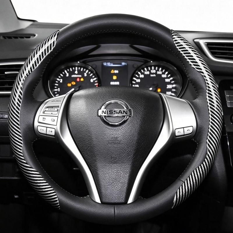 Suitable for Nissan  Steering Wheel Cover Suitable for Qashqai J10 J11 March Terrano2  Juke N16 Xtrailt31 T32 E11 Y62