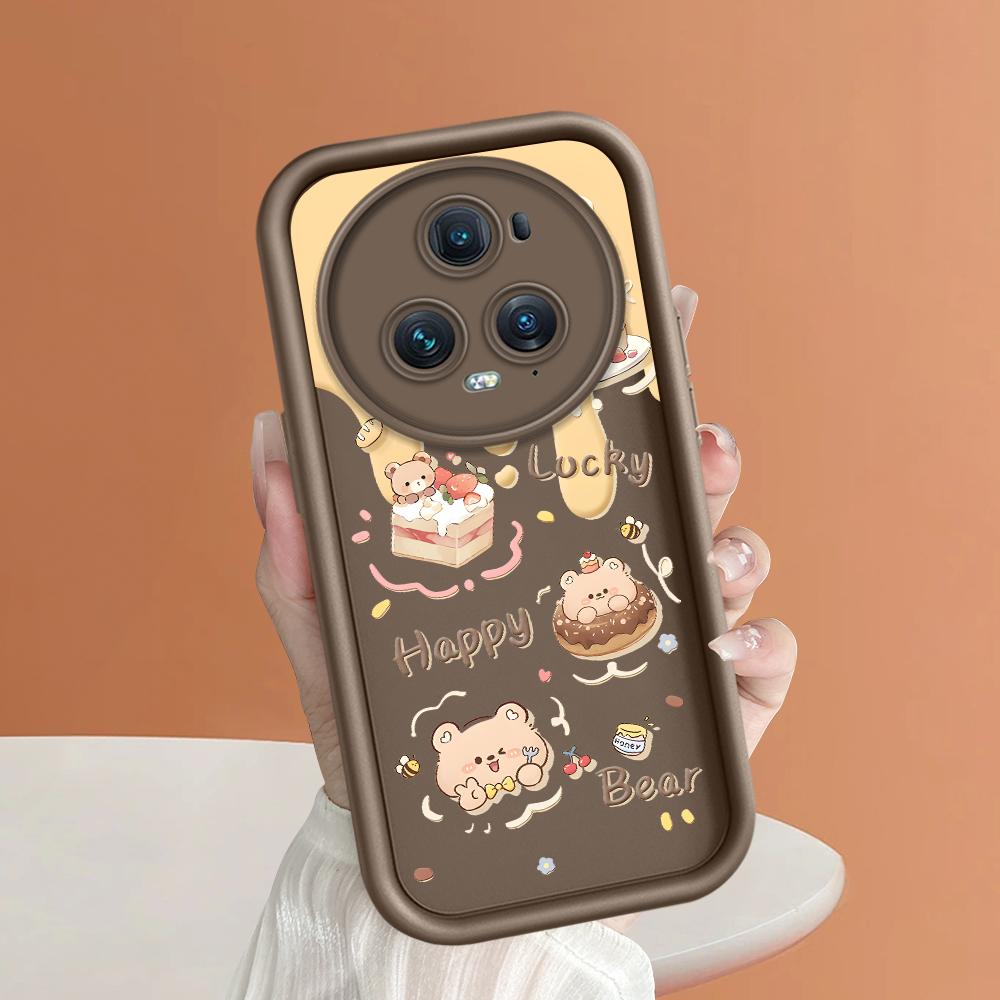 Coque de téléphone en Silicone souple, motif d'impression d'échelle carrée, couverture complète d'appareil photo, Protection antichoc, étui en caoutchouc pour Huawei Honor