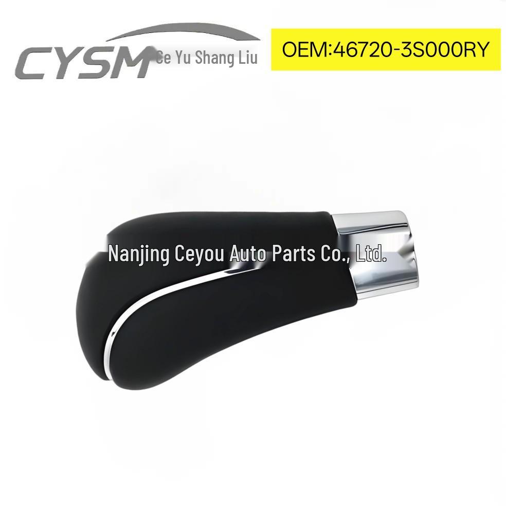 

Leather Gear Shift Knob for 2011-2014 Hyundai i45/Sonata 8 (Part Number: 46720-3S000RY) With cover