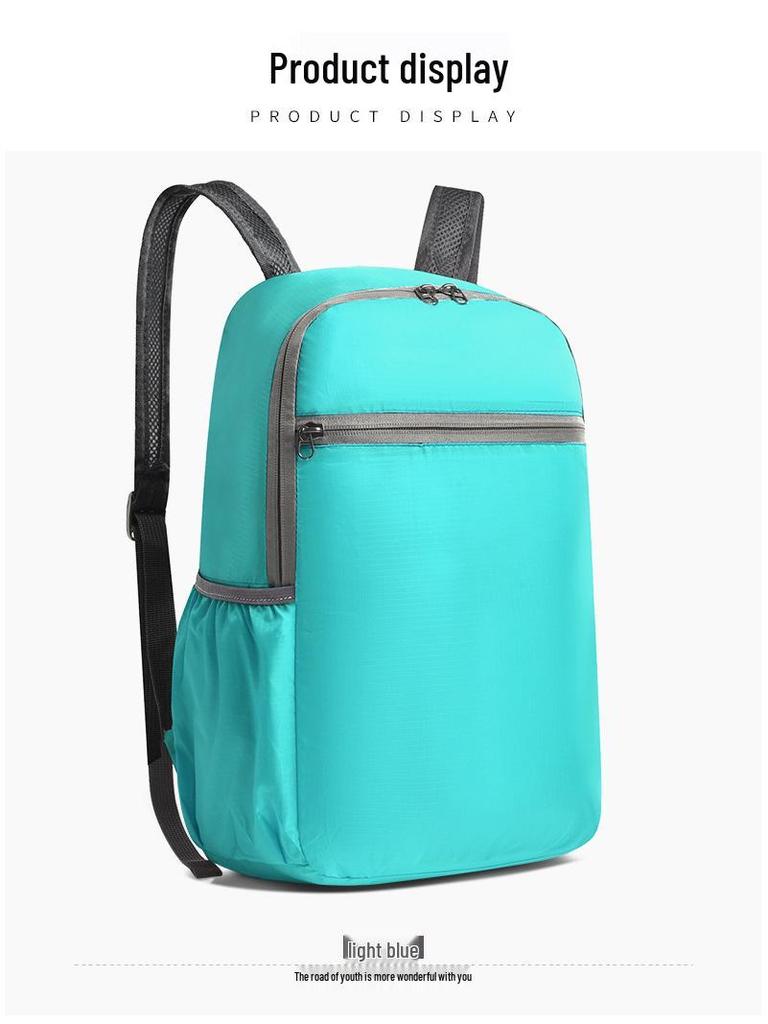 Leichter Faltbarer Outdoor-Radrucksack - Großes Fassungsvermögen für Männer & Frauen, Ideal für Pendeln, Wandern & Bergsteigen