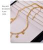 Qiong Yao Stainless Steel Jewelry Set: Mosquito Coil Holder, Tassel Earrings, Necklace, Anklet - New Ins Style for Women