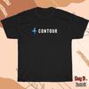 New Contour Airlines Logo Men's Black/Grey/Whi<wbr/>te/Navy T-Shirt Shipped from USA Unisex T-Shirt