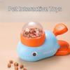 Blue PInk Interactive Dog Toy Plastic Slow Feeder Funny Puzzle Dog Toy  for Training