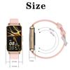 Sports Modes Curved HD Screen Smart Watch Women Blue Tooth Call Smartwatch Waterproof Lady Sleep Health Monitor Message Reminder