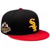 PouChangAnFo Embroidered Baseball Cap Unisex Hip Hop Flat Brim Sun Hat