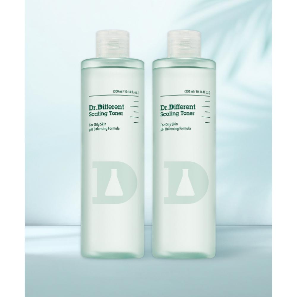 Dr.different Scaling Toner Oily 300ml Duo Set Scaling Toner Intelligent 2EA