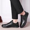 Fashion Spring Autumn Shoes Men High Quality Genuine Leather Casual Board Men Lace Up Thread Shoes Outdoor Sneakers Shoes Men