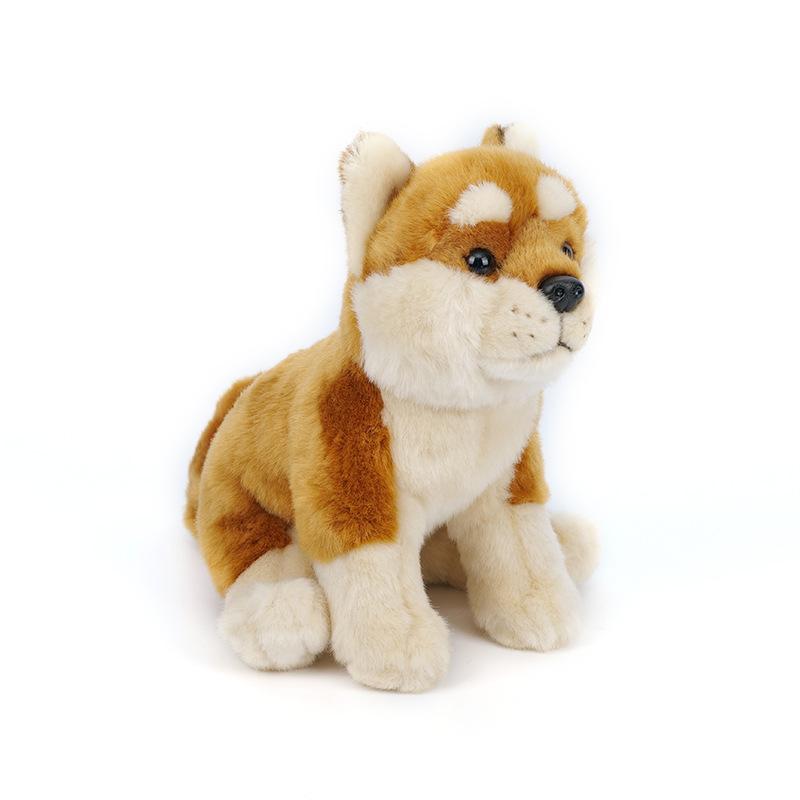 New Cute Akita Dog Doll Plush Toy Cute Little Dog Doll