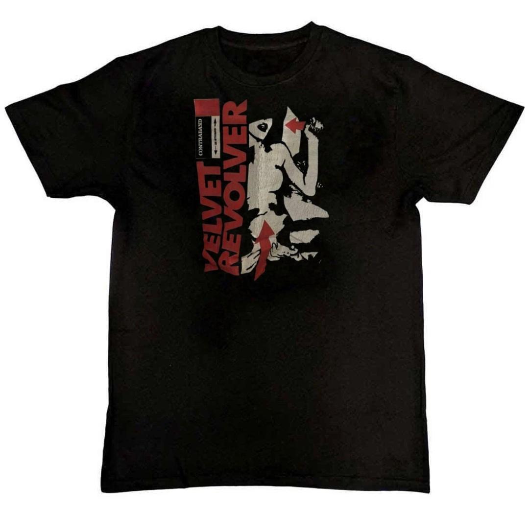 Vintage Velvet Revolver Contraband Band Graphic Print T-Shirt XXXL