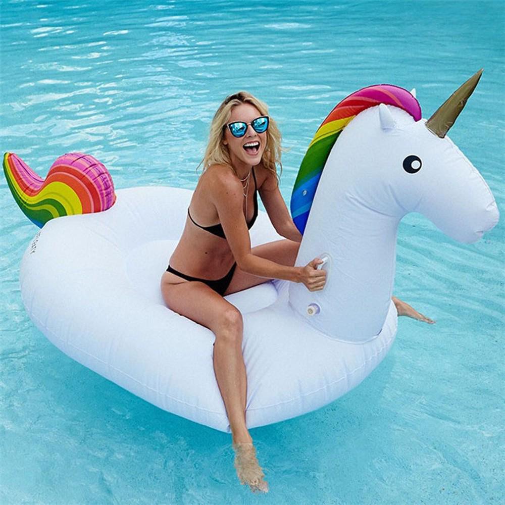 large inflatable unicorn float