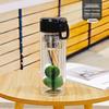 Double-Layer High Borosilicate Glass Car Cup with Handle