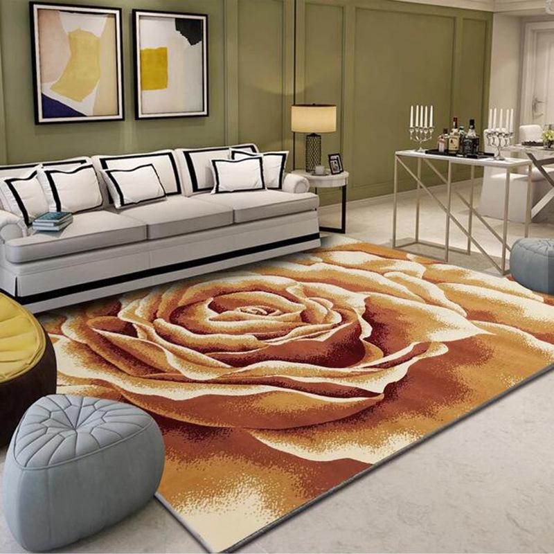 Luxurious Nordic Living Room Carpet & Bedside Blanket