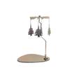 Gold/Silver Rotating Candlestick Stainless Steel Tealight Holder Rotary Candle Holder  Party