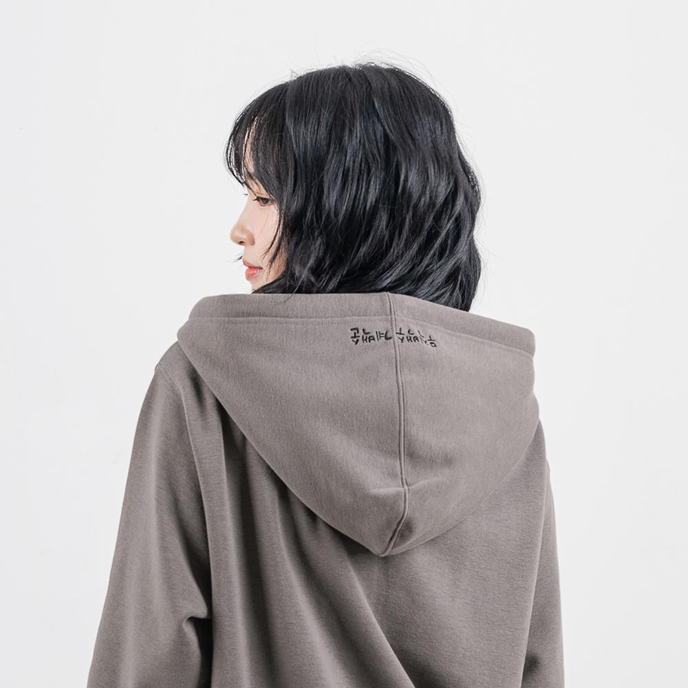 Y Lab Unemployed Gye Baek-Soon Fleece Hoodie Grey/Xl
