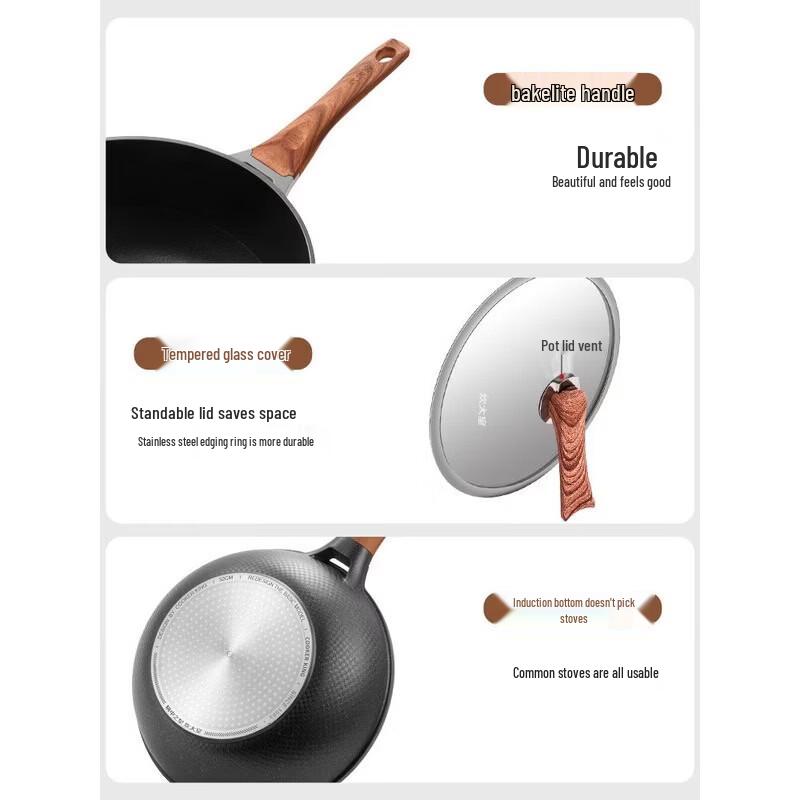 COOKER KING Non-stick Wok