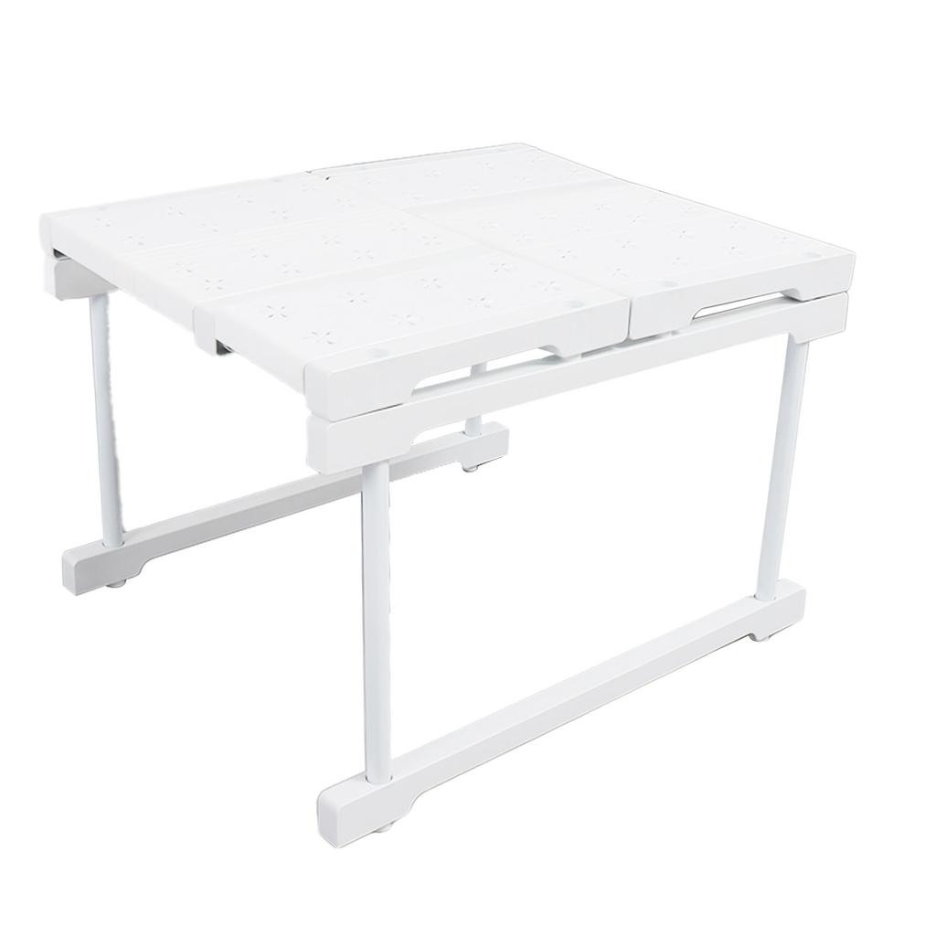 Closet Shelf Expandable Closet Shelf Storage Rack Adjustable Locker Shelf for Closet Width 48cm Height 32cm