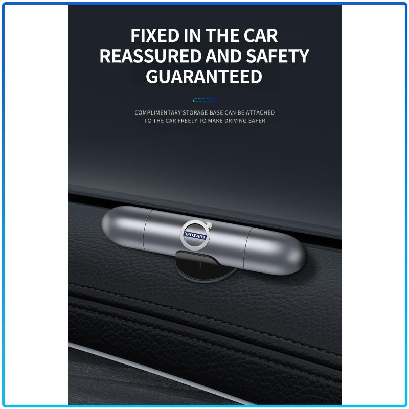 For Volvo XC90 XC60 XC70 XC40 V90 V60 V40 C70 C30 S80 Car Logo Car Safety Hammer Emergency Window Breaker Seat Belt Cutting Machine