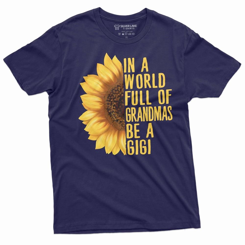 

Радость Джиджи: Смешная футболка в подарок бабушке на день рождения Наны - Унисекс женская футболка 4XL