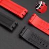 Sports Silicone Rubber For Tissot Racing T115417A Series Special Double Notch Watch Strap T115.427 Men's Watch Chain Watchband