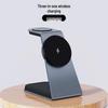 Magnetic 3-in-1 Alloy Stand Wireless Charger for Phone, Watch & Earbuds