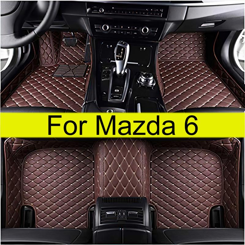 Car Floor Mats For Mazda 6 2006 2007 2008 2009 2010 2011 2012 2013 2014 2015 2016 2017 Auto Foot Pads Interior Accessories