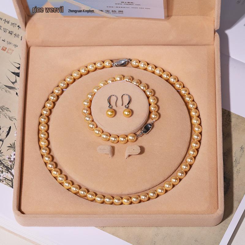 Mother-of-Pearl Shell Bead Necklace for Women - Perfect Mother's Day Gift