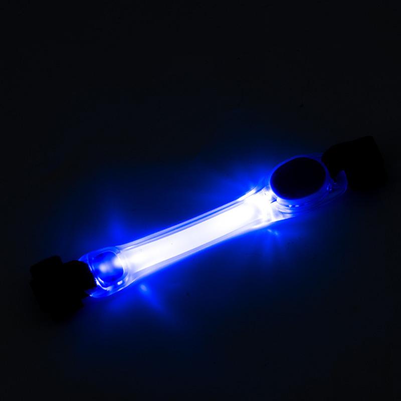 Colorful Silicone Luminous Band Multi-functional Pet Dog Collar Led Night Safety Flashing Warning