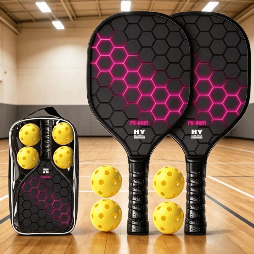 Lightweight Pickleball Paddle Set Non Slip Professional Pickleball Racket Exercise