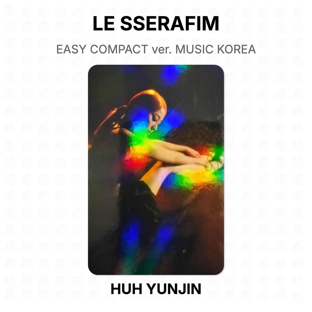 LE SSERAFIM EASY COMPACT ver. MUSIC KOREA Official Photocard