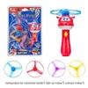 Luminous Bamboo Dragonfly Flashing Frisbee Gyro Toy for Kids