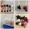 Mobile Phone Pendant Star Pendant Five-pointed Star Weave Key Ring  Bag Pendant