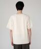 WEGO Short Sleeve Color Short Size Men's T-Shirt, Stitching, Top, Sleeve, Summer/Fall Clothes, Simple, Casual, Gift, L, Off-White