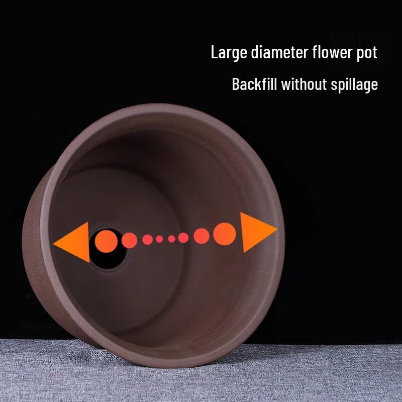 Maididuo Extra Large Round Ceramic Planter Pot