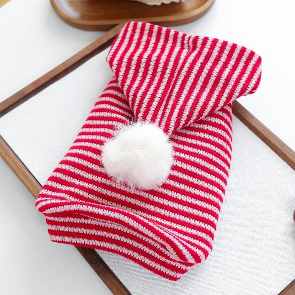 Breathable Dog Striped Hooded Hoodie Warm Cat Sweater Cute Puppy Sweatshirt Spring Autumn
