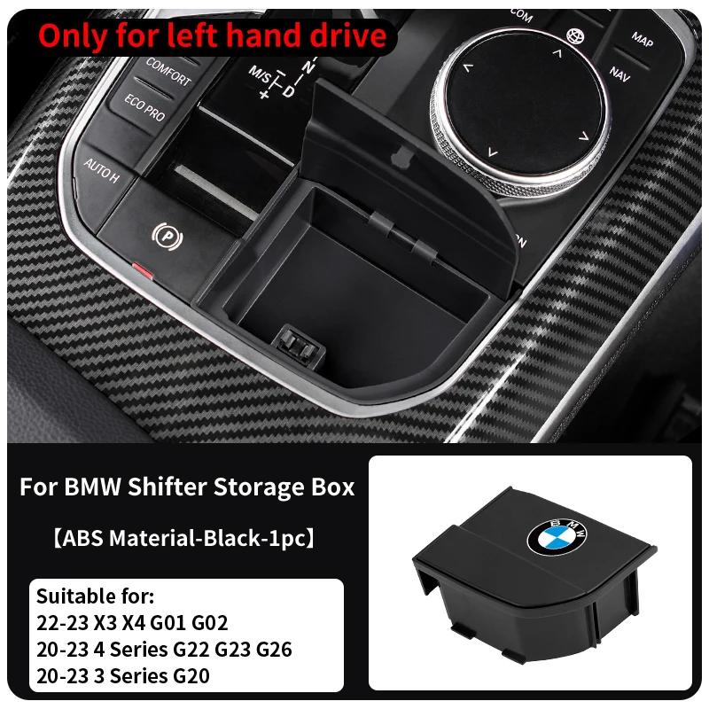 Autoaufkleber 2025 Heiß LHD Auto Schalthebel Gangschaltung Control Aufbewahrungsbox Zubehör Verkleidung Für BMW 3 4 Serie G20 G22 G26 I3 I4 IX3 X4 X3 G01