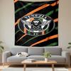 Venezia FC Winged Lion Logo Design Patterned Tapestry Decorative Wall Hanging, Home Bedroom Living Room Decor