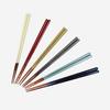 Ishida Ultimate Non-Slip Chopsticks 23cm Ash Blue 13547 Dishwasher Safe Natural Wood Made Japan Inbound