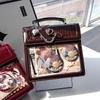 Women Gothic Backpack Kawaii Ita Bag Fashion Shoulder Bag Cute Girls Transparent Pocket Crossbody Bag New DIY Badge Knapsack