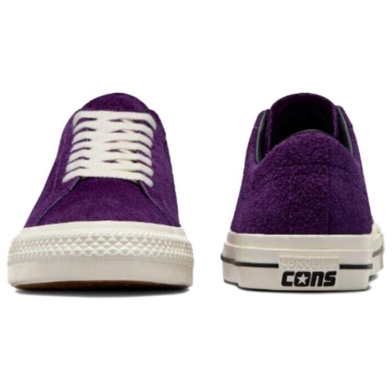 Converse One Star Pro Unisex Low Skate Shoes Comfort Anti-slip Wear-resistant Purple A08141C