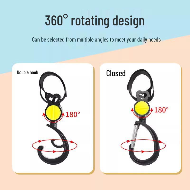Universal Baby Stroller Hooks for Hanging Bags & Accessories