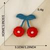 Computer Embroidery Label Hair Accessories Accessories Cherry Lace Embroidery Stickers Diy Patches Clothing Accessories Cloth Labels Cloth Stickers