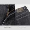 HLA Men's Textured Tapered Cropped Jeans