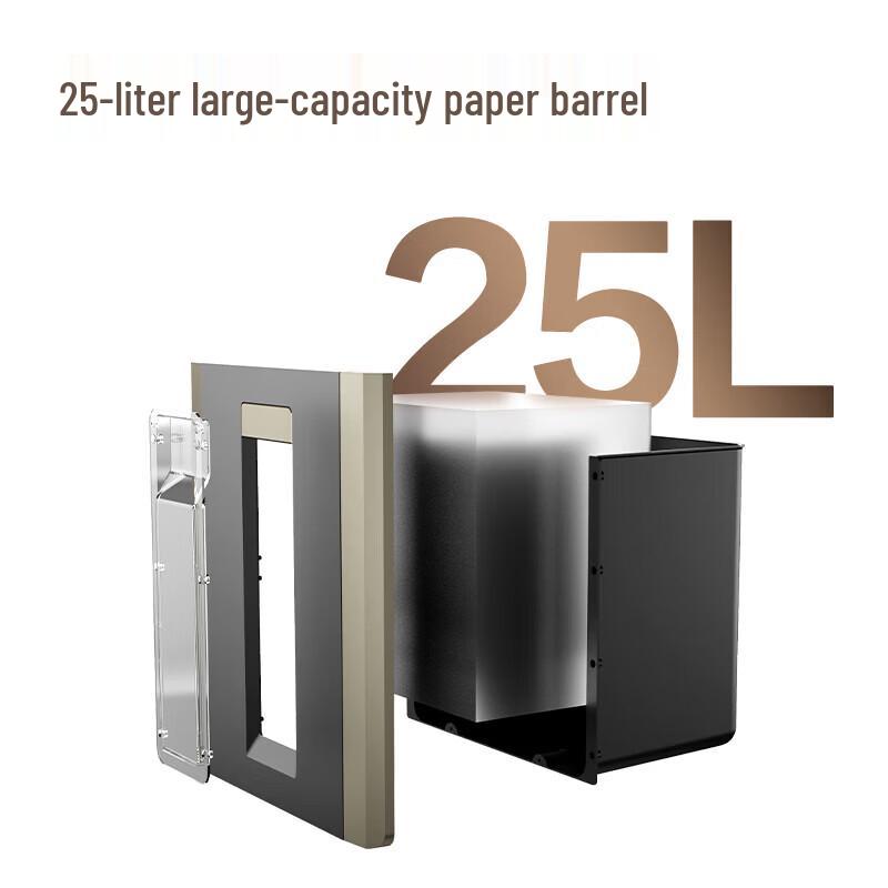 Deli High-Security Commercial Micro-Cut Shredder CN plug (adapter included)